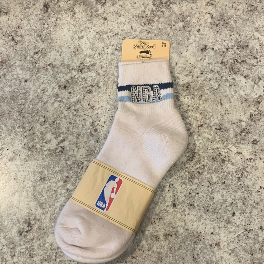 NBA Basketball Socks Ankle white size 9-11